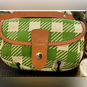 EUC, Vintage Canvas & Leather Dooney & Bourke